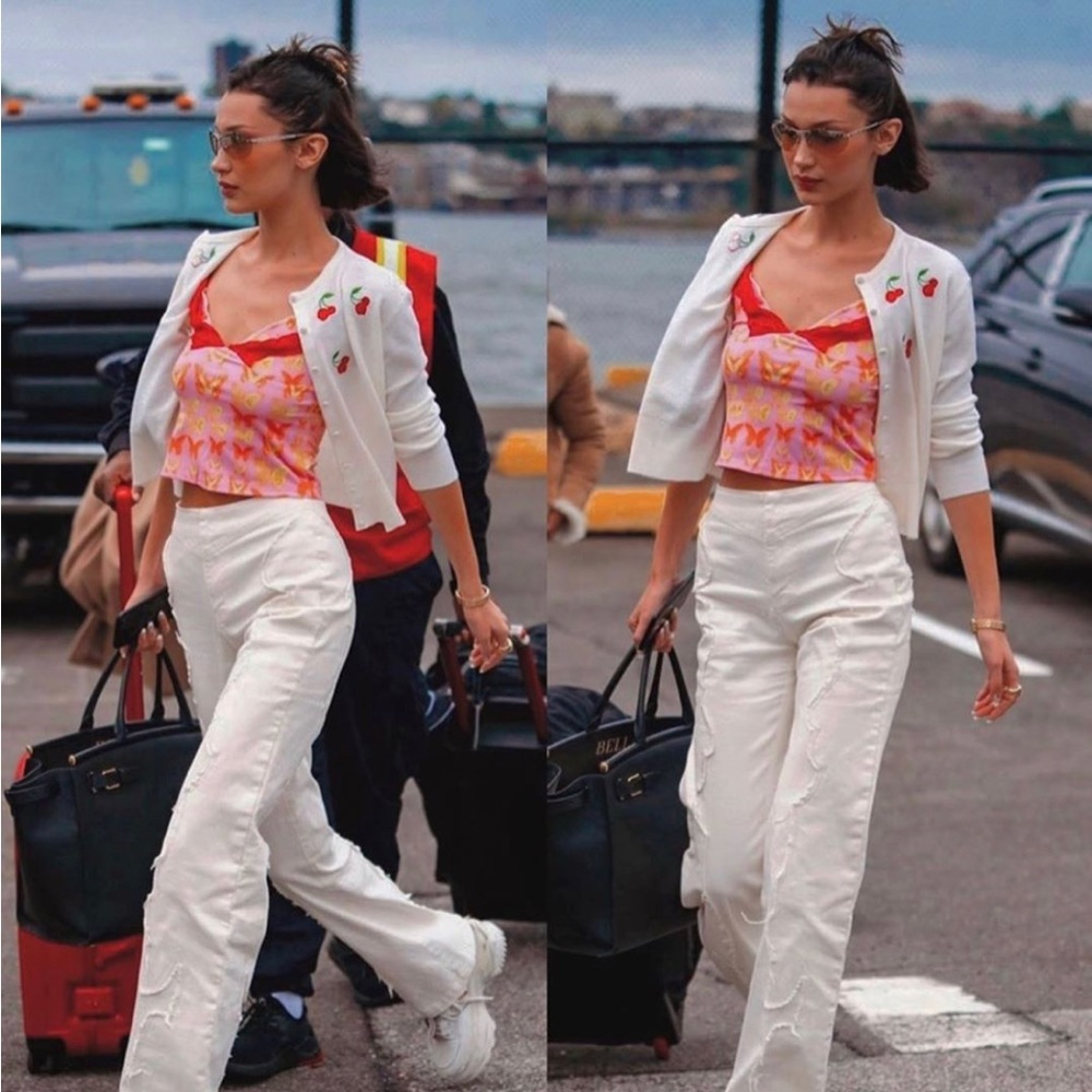 BELLA HADID BUTTERFLY TOP